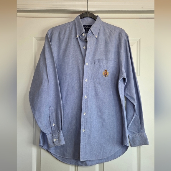 Ralph Lauren Blue Label Other - Ralph Lauren Blue Label Men's Denim Button Down w/ Embroidered Pocket - Size 10